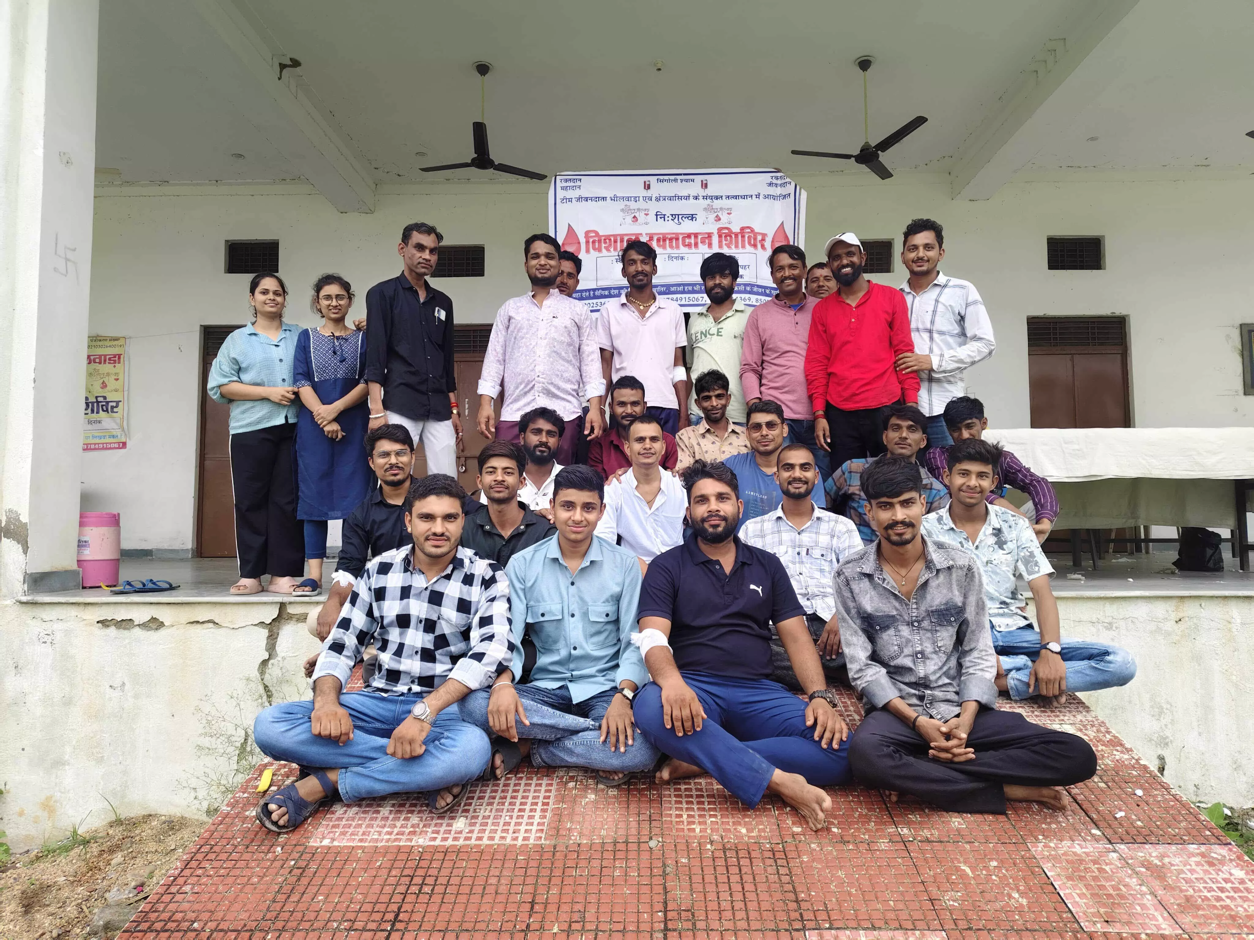 चंवरा के हनुमानजी मन्दिर पर शिवर में कुल 147 यूनिट रक्त संग्रहित चंवरा के हनुमानजी मन्दिर पर शिवर में कुल 147 यूनिट रक्त संग्रहित