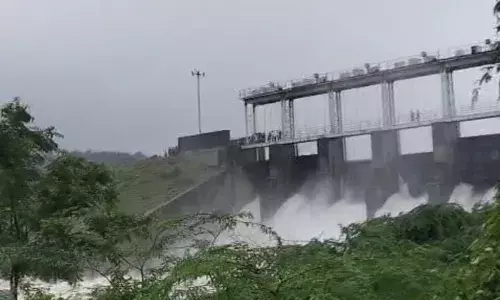 जैतपुरा बांध के अब 6 गेट खोले