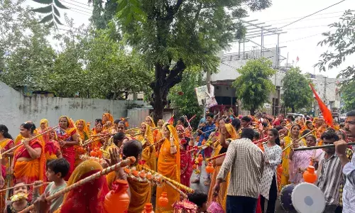 आजाद नगर में सफलतापूर्वक संपन्न हुई कावड़ यात्रा