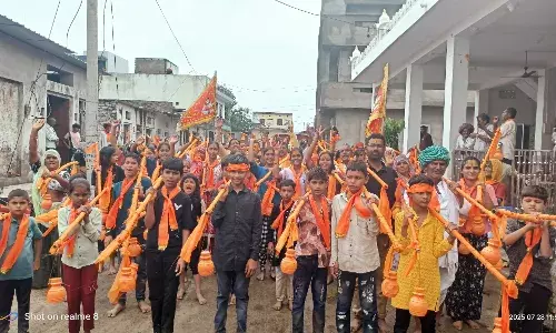 गोविंदपुरा में 101 कांवड़ियों के जल से महादेव का जलाभिषेक किया
