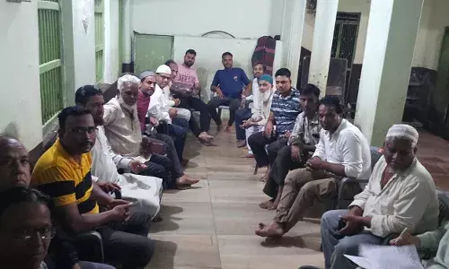 आम मुसलमान पुर की अहम बैठक में चुनाव को लेकर चर्चा की