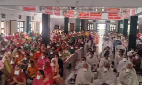 छोटी सोच और पांव की मोच आगे नहीं बढ़ने देती है : साध्वी सुप्रभा
