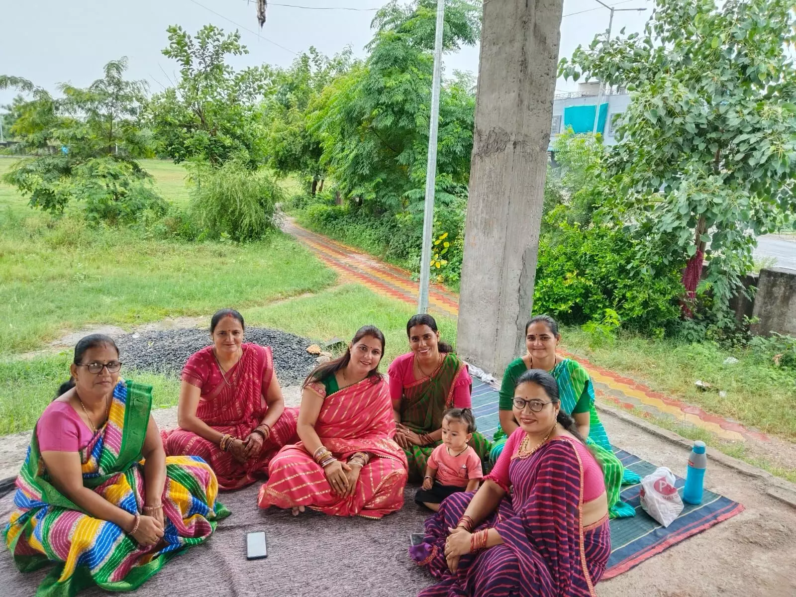 महिला मंडल ने मनाया लहरिया महोत्सव