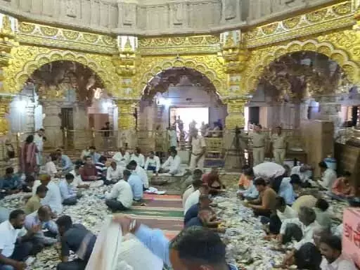 श्रीसांवलियाजी मंदिर भंडार से निकले 18.13 करोड़, गिनती जारी
