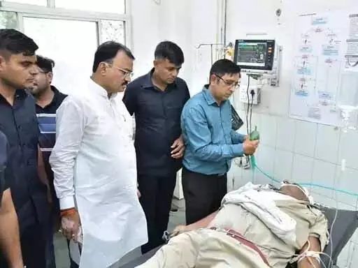 डिप्टी सीएम प्रेमचंद बैरवा के सुरक्षा में तैनात पुलिसकर्मियों का एक्सीडेंट, एक की मौत, दूसरा घायल