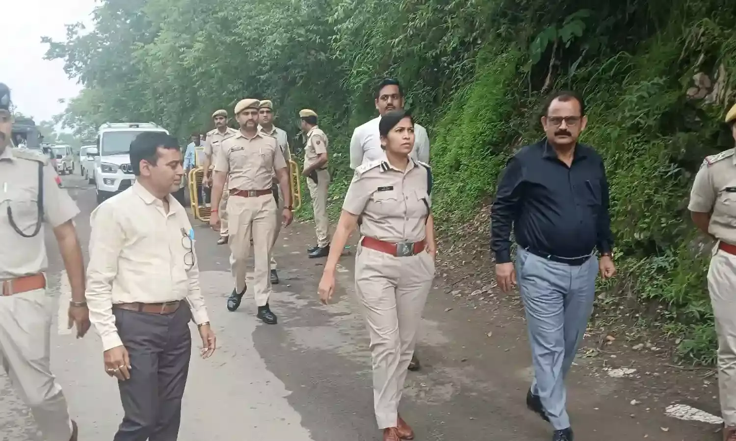 कलक्टर-एसपी ने रामदेवरा यात्रा मार्गों का किया संयुक्त निरीक्षण