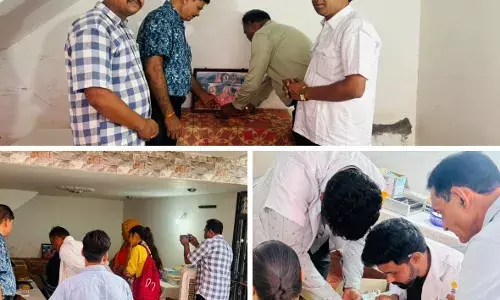 तीन दिवसीय जांच शिविर का हुआ शुभारंभ तीन दिवसीय जांच शिविर का हुआ शुभारंभ