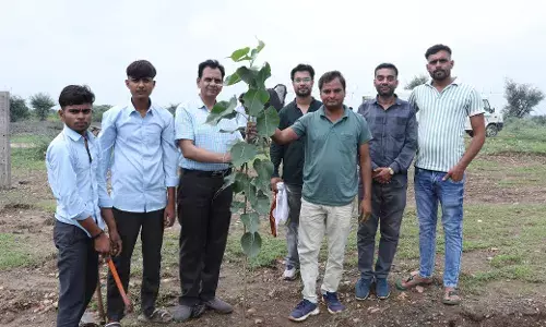 पीपलून्द चारागाह में हुआ सरस्वती वाटिका का निर्माण