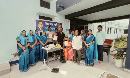 निःशुल्क स्वास्थ्य जांच शिविर का आयोजन