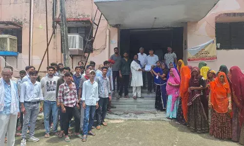 दो पक्षों के विवाद को लेकर आजाद समाज पार्टी ने एसडीएम को सोपा ज्ञापन