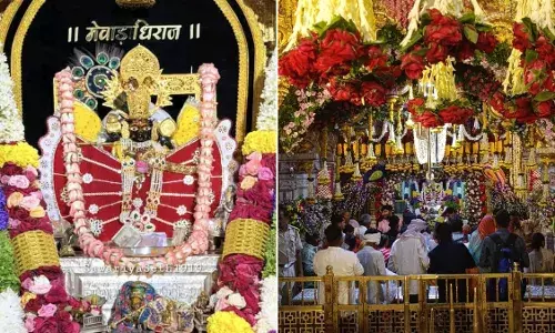 12 टन फूलों से सजा सांवलिया सेठ मंदिर, गुमनाम भक्त ने मन्नत पूरी होने पर सजवाया दरबार