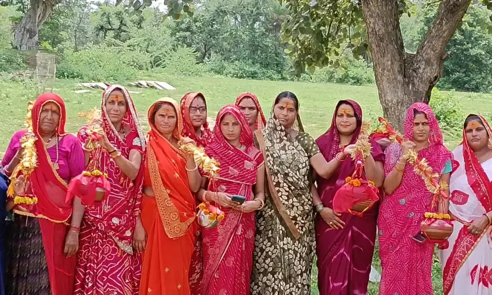 घोसुण्डा में कावड़ यात्रा का आयोजन घोसुण्डा में कावड़ यात्रा का आयोजन