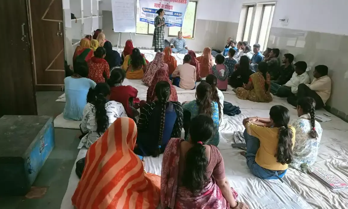 ’ग्राम स्वास्थ्य स्वच्छता पेयजल एवं पोषण समिति सदस्यों का प्रशिक्षण सम्पन्न’