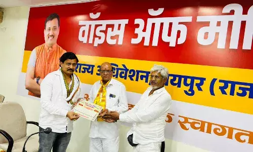 शर्मा बने वॉइस ऑफ मीडिया के जिलाध्यक्ष