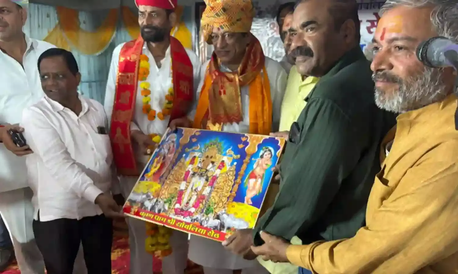 भीलवाड़ा से माली  महासभा के पदाधिकारी ने न्यू कॉटेज होटल सांवरिया मंडफिया के  उद्घाटन समारोह में लिया भाग