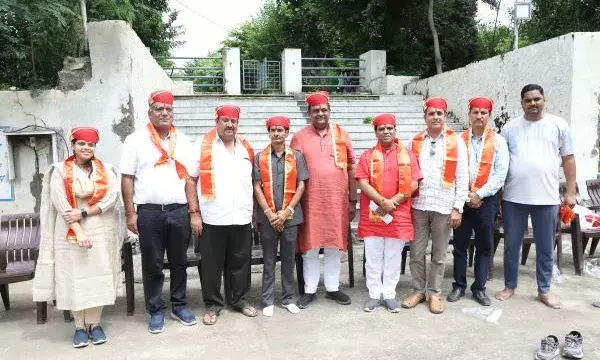 देवथड़ी स्थित भैरुनाथ नर्सरी पहुंचे वन मंत्री ने पर्यावरण संरक्षण के कार्यों को सराहा