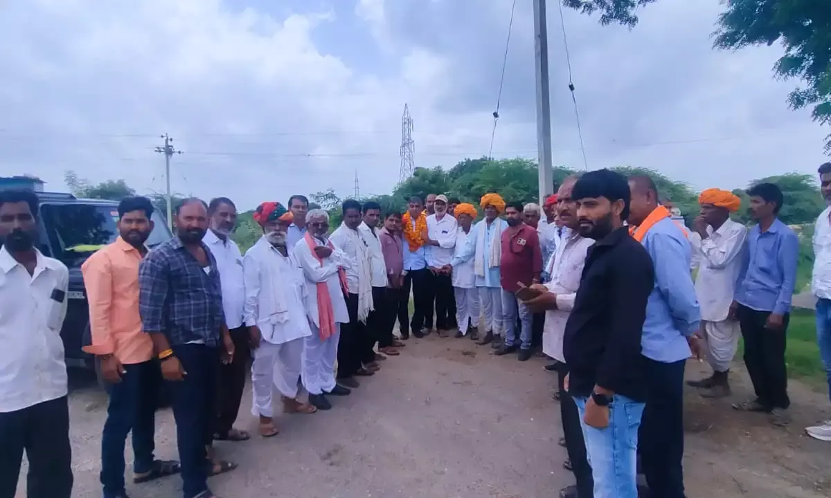 लोहार समाज के नवनियुक्त प्रदेशाध्यक्ष संपतलाल का रायला में स्वागत