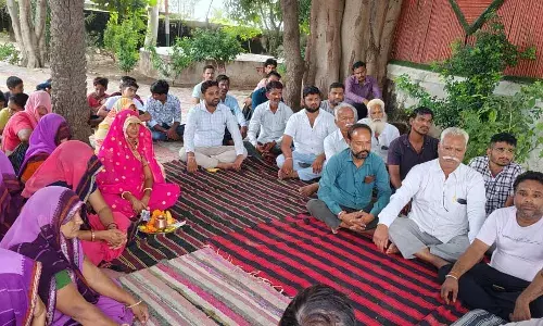 धनोप में सामलाती चारागाह दर्शन के साथ भूमि पूजन कर पौधारोपण का लिया संकल्प