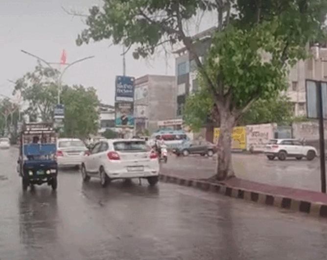 रविवार को 9 जिलों में बारिश की चेतावनी अलर्ट :नागौर में लूणी नदी में डूबी स्कॉर्पियो,बीकानेर में दो घर गिरे