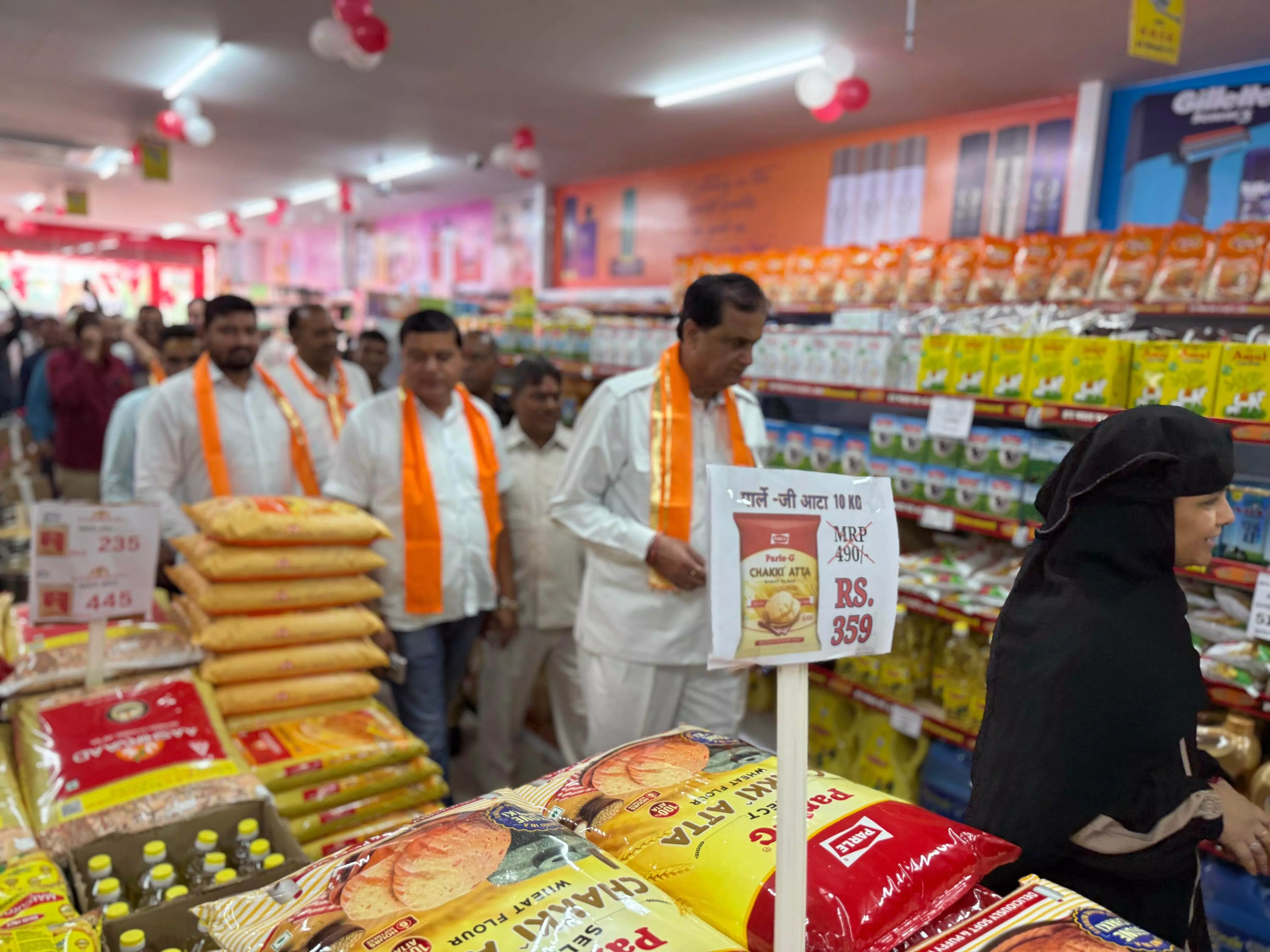 निम्बाहेड़ा में जीपीके सुपर बाजार का विधायक कृपलानी ने किया फीता खोलकर शुभारंभ