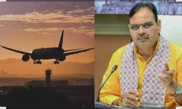 बाल बाल बचे CM भजनलाल, प्लेन का पायलट हो गया कन्फ्यूज, 5 KM दूर गलत रनवे पर उतार दिया जहाज