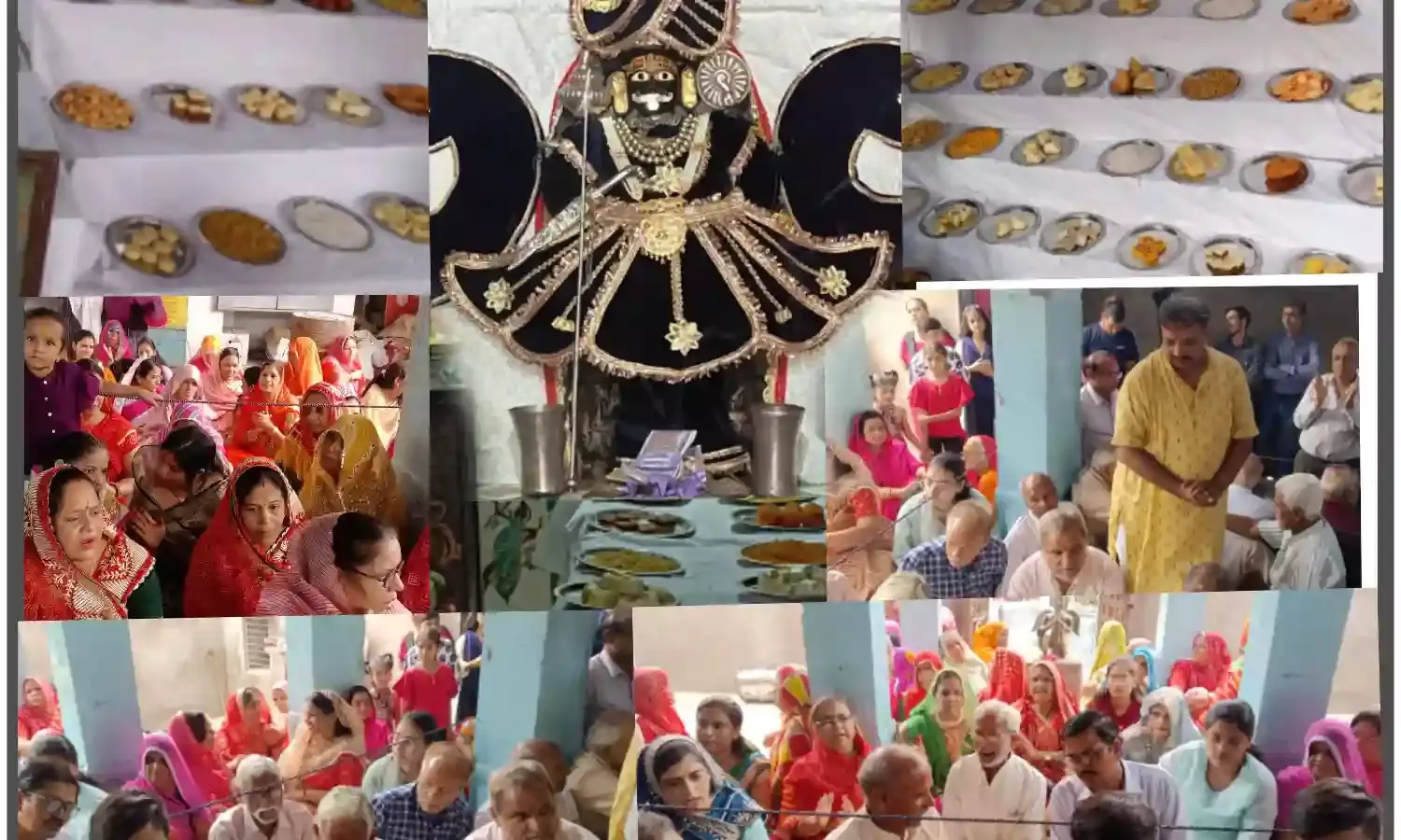 बनेड़ा में छप्पन भोग का हुआ आयोजन