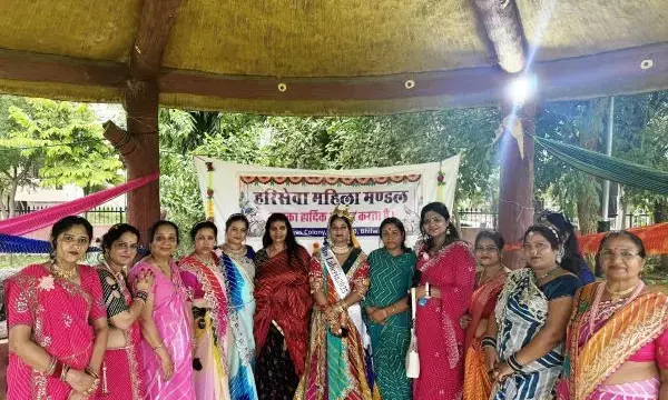 हरी सेवा महिला मंडल द्वारा “सावन लहरिया महोत्सव”मनाया