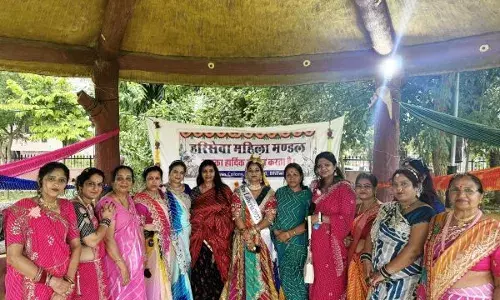 हरी सेवा महिला मंडल द्वारा “सावन लहरिया महोत्सव”मनाया