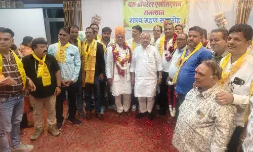 निजी बस ऑपरेटर एसोसिएशन का शपथ ग्रहण आयोजित