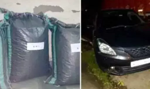 42 किलो अवैध अफीम डोडा चूरा जब्त, तस्कर फरार