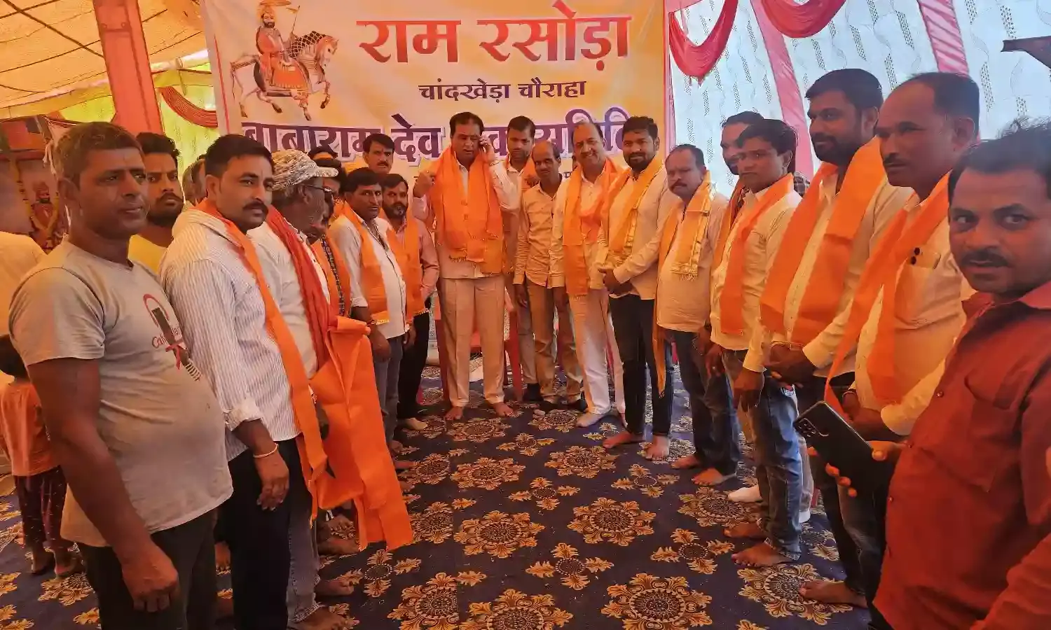 चांदखेड़ा क्षेत्र में राम रसोड़े का विधायक कृपलानी ने किया शुभारंभ