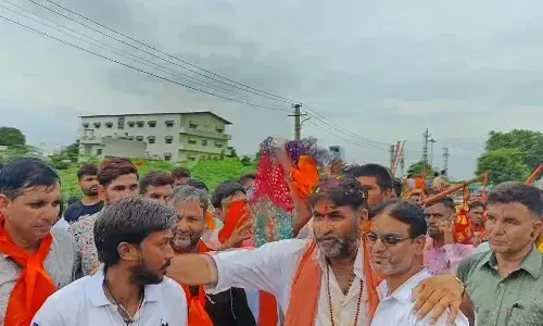 कोली समाज द्वारा पूर्व राजस्व मंत्री रामलाल जाट का किया स्वागत