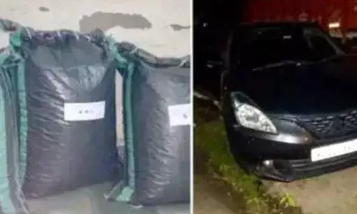 42 किलो अवैध अफीम डोडा चूरा जब्त, तस्कर फरार