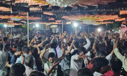 संत राजूरामजी महाराज के 12वें निशान महोत्सव में विशाल भजन आयोज‍ित