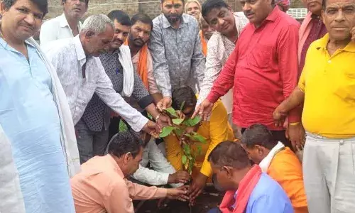 समाज व हर व्यक्ति का दायित्यव है पौधारोपण करना: माली