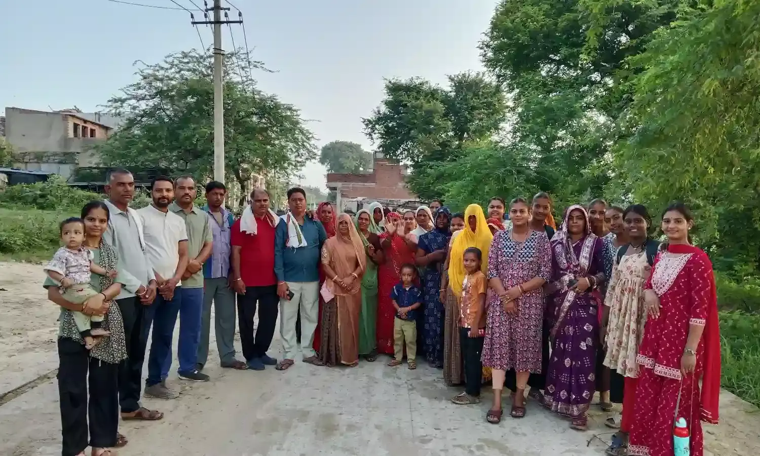 घोसुण्डा से मंडफिया तक पैदल यात्रा का आयोजन