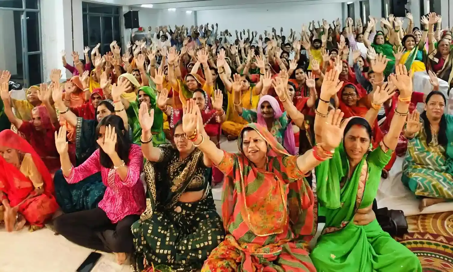 भागवत कथा में कृष्ण लीला सुन झूम उठे भक्त, हुए भाव विभौर