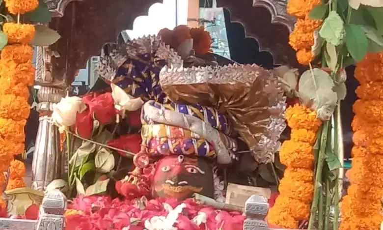 मांडल में शिवजी की भूतों की टोली के साथ निकली अनूठी शोभायात्रा, लोगों में कौतुहल और श्रद्धा का माहौल