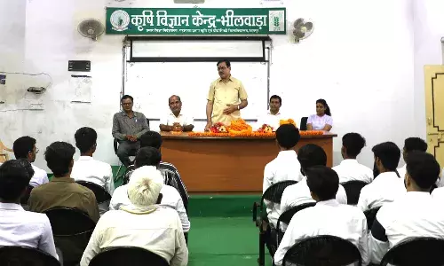 डॉ. सोनी का भविष्य के कृषि वैज्ञानिकों से संवाद डॉ. सोनी का भविष्य के कृषि वैज्ञानिकों से संवाद