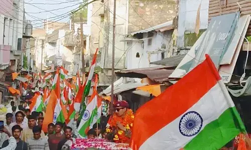 साकार हुआ फौजी बनने का सपना,रैली से हुआ स्वागत साकार हुआ फौजी बनने का सपना,रैली से हुआ स्वागत