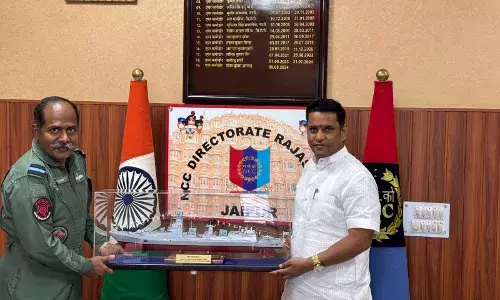 केडेट को देश का एक जिम्मेदार नागरिक बनाती है एनसीसी - विधायक बैरवा