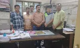 एसीबी की बड़ी कार्रवाई, एसडीएम का रीडर, होमगार्ड एवं प्राइवेट व्यक्ति 25 हजार की रिश्वत लेते गिरफ्तार