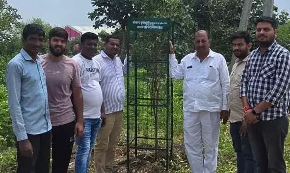 निम्बाहेड़ा में किया पौधारोपण