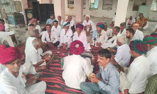 गांवो में तेजा लोकगीतों कीधूम गांवो में तेजा लोकगीतों कीधूम