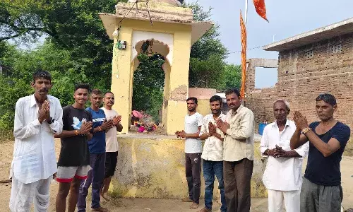 ढ़ेलाणा शिवालय पर ब्रह्म भोज का आयोजन ढ़ेलाणा शिवालय पर ब्रह्म भोज का आयोजन