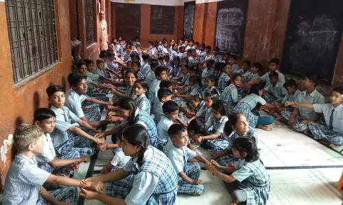 भगवानपुरा में रक्षाबंधन का पर्व हर्षोल्लास से मनाया