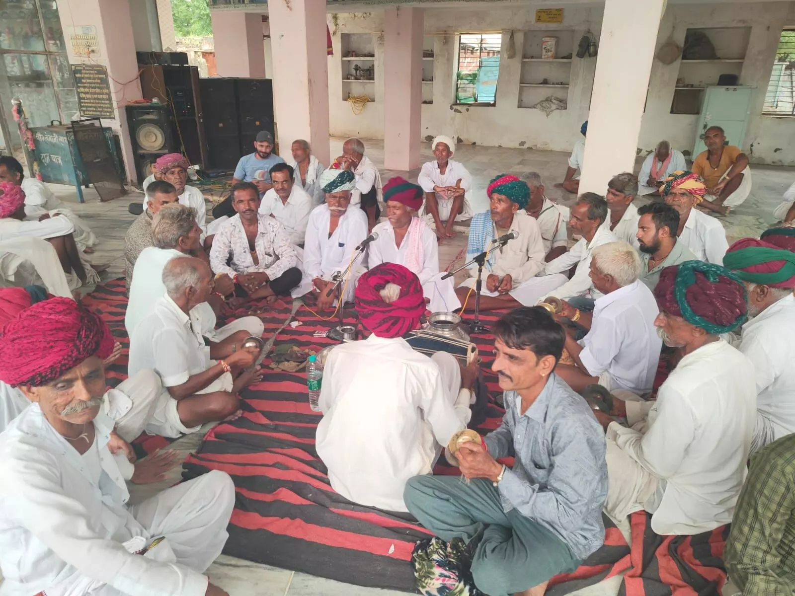 गांवो में तेजा लोकगीतों कीधूम गांवो में तेजा लोकगीतों कीधूम