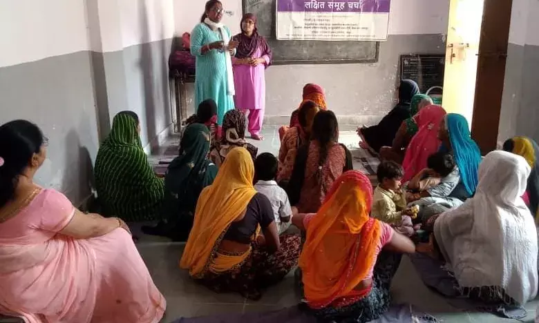 एफएसटीपी के फायदों की दी जानकारी, महिलाओं को किया स्वच्छता के प्रति जागरूक