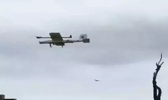 रामगढ़ बांध कृत्रिम बारिश कार्यक्रम; ड्रोन उड़ाने का दूसरा प्रयास भी हुआ विफल, जमीन पर औंधे मुंह गिरते नजर आए ड्रोन