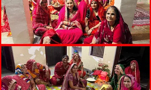 महिलाओं ने कजरी तीज का व्रत रखा, मांगी परिवार की खुशहाली महिलाओं ने कजरी तीज का व्रत रखा, मांगी परिवार की खुशहाली